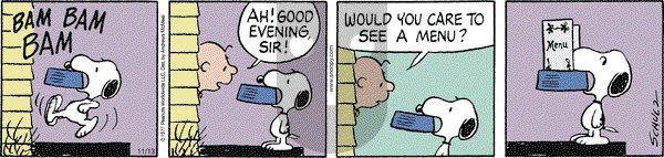 Peanuts - Wednesday November 13, 2024 Comic Strip