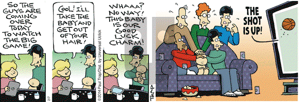 Thatababy - Friday February 7, 2014 Comic Strip