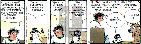 Get Fuzzy on Friday December 30, 2011 Comic Strip