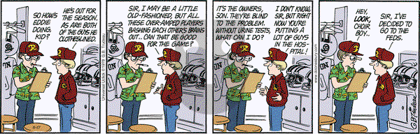 Doonesbury on Monday November 17, 2014 Comic Strip