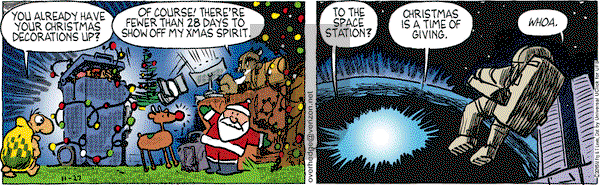 Over the Hedge on Friday November 27, 2015 Comic Strip