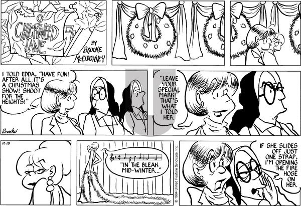 9 Chickweed Lane on Sunday December 18, 1994 Comic Strip