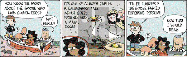 Wallace the Brave on Saturday April 12, 2025 Comic Strip