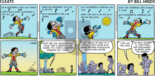 Cleats - Sunday July 20, 2008 Comic Strip