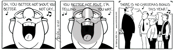 The Born Loser on Wednesday December 23, 1998 Comic Strip