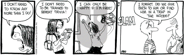 The Buckets on Tuesday September 19, 2006 Comic Strip