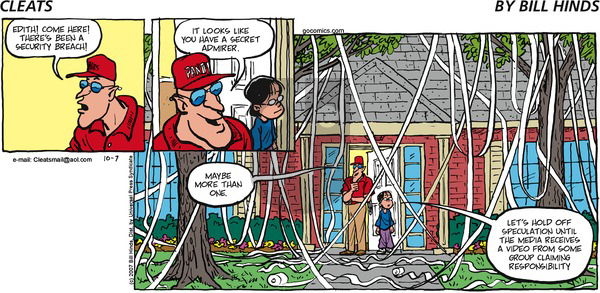 Cleats on Monday September 15, 2025 Comic Strip