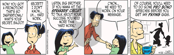 Baldo - Wednesday April 22, 2009 Comic Strip