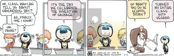 Non Sequitur on Monday February 2, 2009 Comic Strip