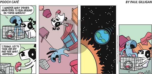 Pooch Cafe on Sunday June 23, 2019 Comic Strip