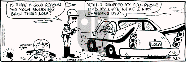 Lola on Friday March 10, 2006 Comic Strip