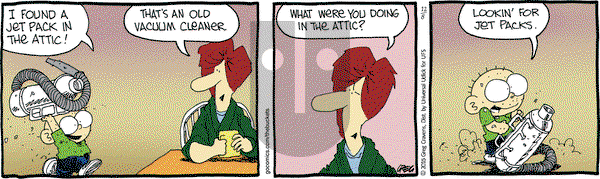 The Buckets on Tuesday December 8, 2015 Comic Strip