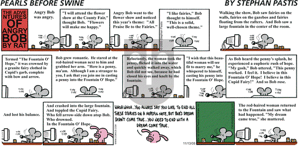 Pearls Before Swine on Sunday November 13, 2005 Comic Strip