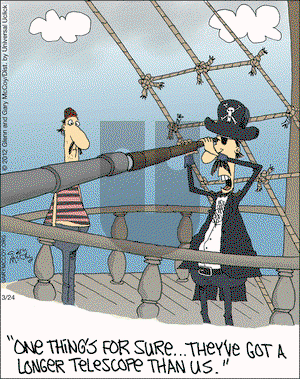 The Flying McCoys - Saturday March 24, 2012 Comic Strip