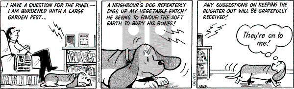Fred Basset on Monday June 1, 2009 Comic Strip