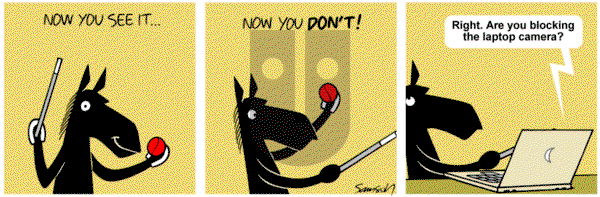 Dark Side of the Horse - Sunday April 12, 2020 Comic Strip