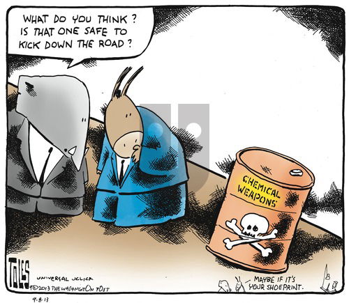 Tom Toles on Sunday September 8, 2013 Comic Strip