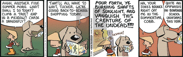 DeFlocked on Thursday July 25, 2013 Comic Strip