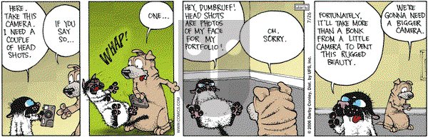 Get Fuzzy on Wednesday July 26, 2006 Comic Strip