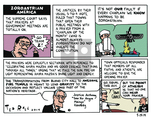Ted Rall - Wednesday May 14, 2014 Comic Strip