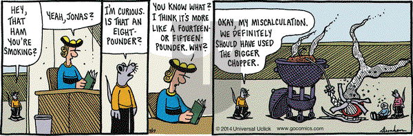Overboard on Thursday July 17, 2014 Comic Strip