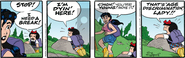 Nancy on Tuesday July 7, 2015 Comic Strip