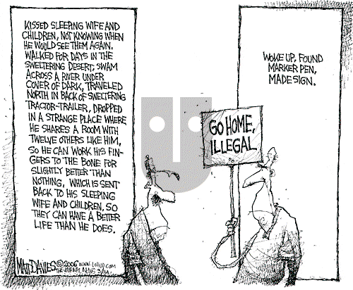 Matt Davies on Friday March 31, 2006 Comic Strip