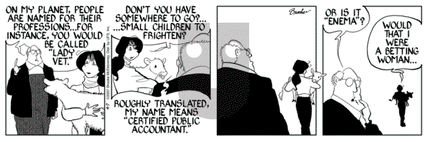 9 Chickweed Lane on Saturday April 7, 2007 Comic Strip
