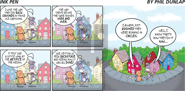 Ink Pen - Sunday June 10, 2007 Comic Strip