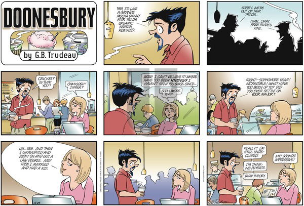 Doonesbury on Sunday June 25, 2006 Comic Strip