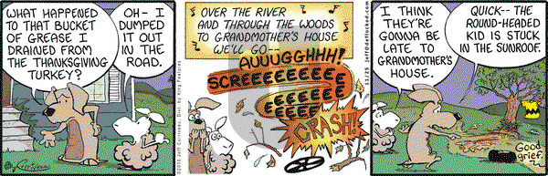 DeFlocked on Thursday November 25, 2010 Comic Strip