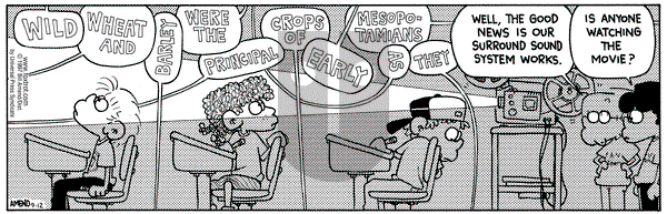 FoxTrot - Friday September 12, 1997 Comic Strip