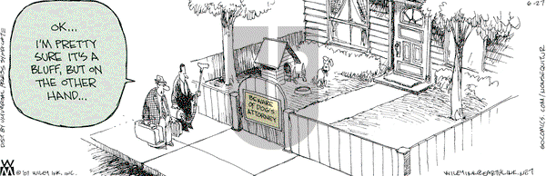 Non Sequitur on Wednesday June 27, 2007 Comic Strip