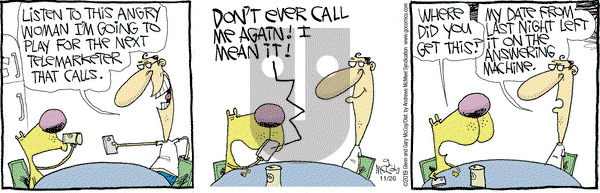 The Duplex on Tuesday November 26, 2019 Comic Strip
