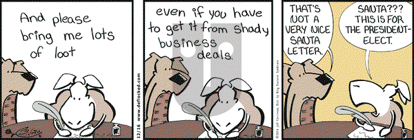 DeFlocked on Friday December 16, 2016 Comic Strip