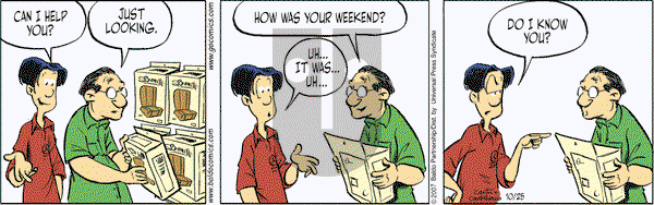 Baldo on Thursday October 25, 2007 Comic Strip