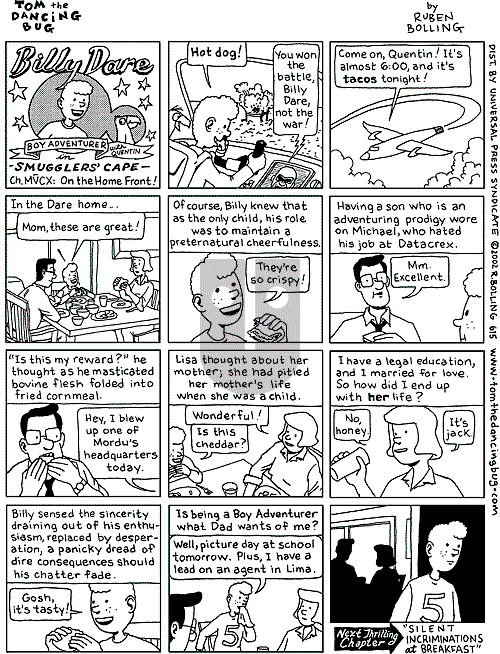 Tom the Dancing Bug on Saturday September 21, 2002 Comic Strip