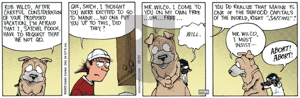 Get Fuzzy on Friday October 21, 2005 Comic Strip