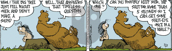 The Grizzwells on Thursday March 29, 2018 Comic Strip