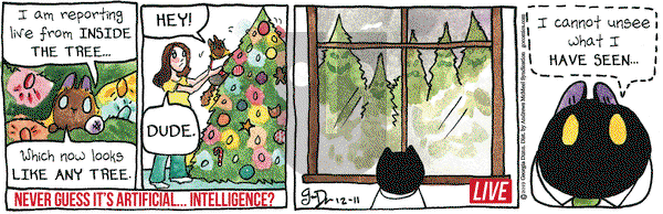 Breaking Cat News on Wednesday December 11, 2019 Comic Strip