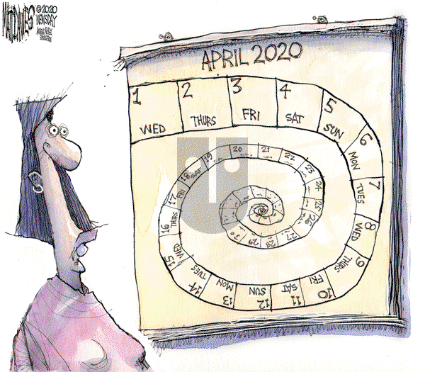 Matt Davies on Tuesday March 31, 2020 Comic Strip