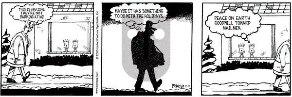 Grand Avenue on Saturday December 17, 2005 Comic Strip