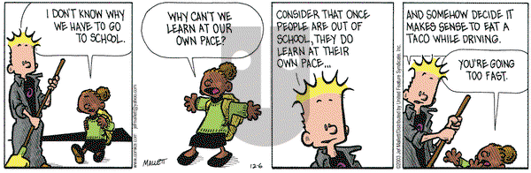 Frazz on Saturday December 6, 2003 Comic Strip