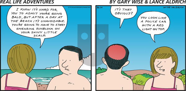 Real Life Adventures on Sunday August 14, 2016 Comic Strip