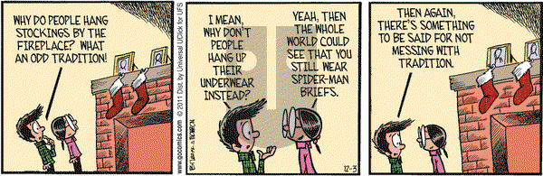 Grand Avenue on Saturday December 3, 2011 Comic Strip