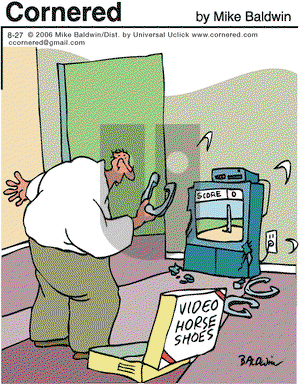 Cornered on Wednesday August 27, 2014 Comic Strip