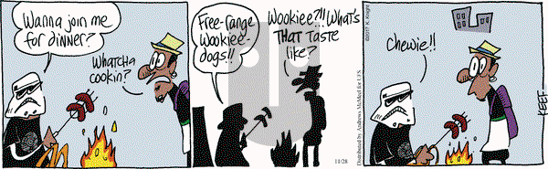 The Knight Life on Tuesday November 28, 2017 Comic Strip