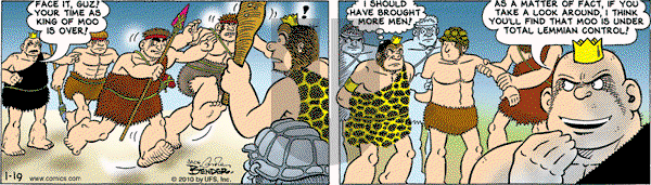 Alley Oop on Tuesday January 19, 2010 Comic Strip