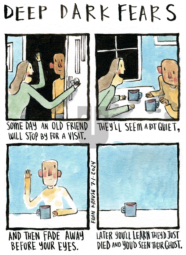 Deep Dark Fears on Thursday January 9, 2025 Comic Strip