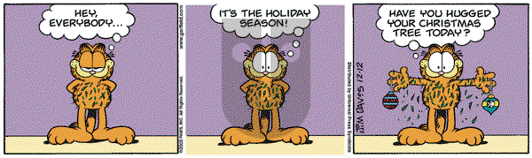 Garfield on Monday December 12, 2005 Comic Strip